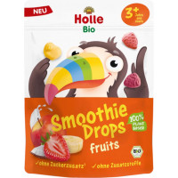 Holle Bio ovocná mrazom sušená zmes Smoothie Drops od 3 rokov